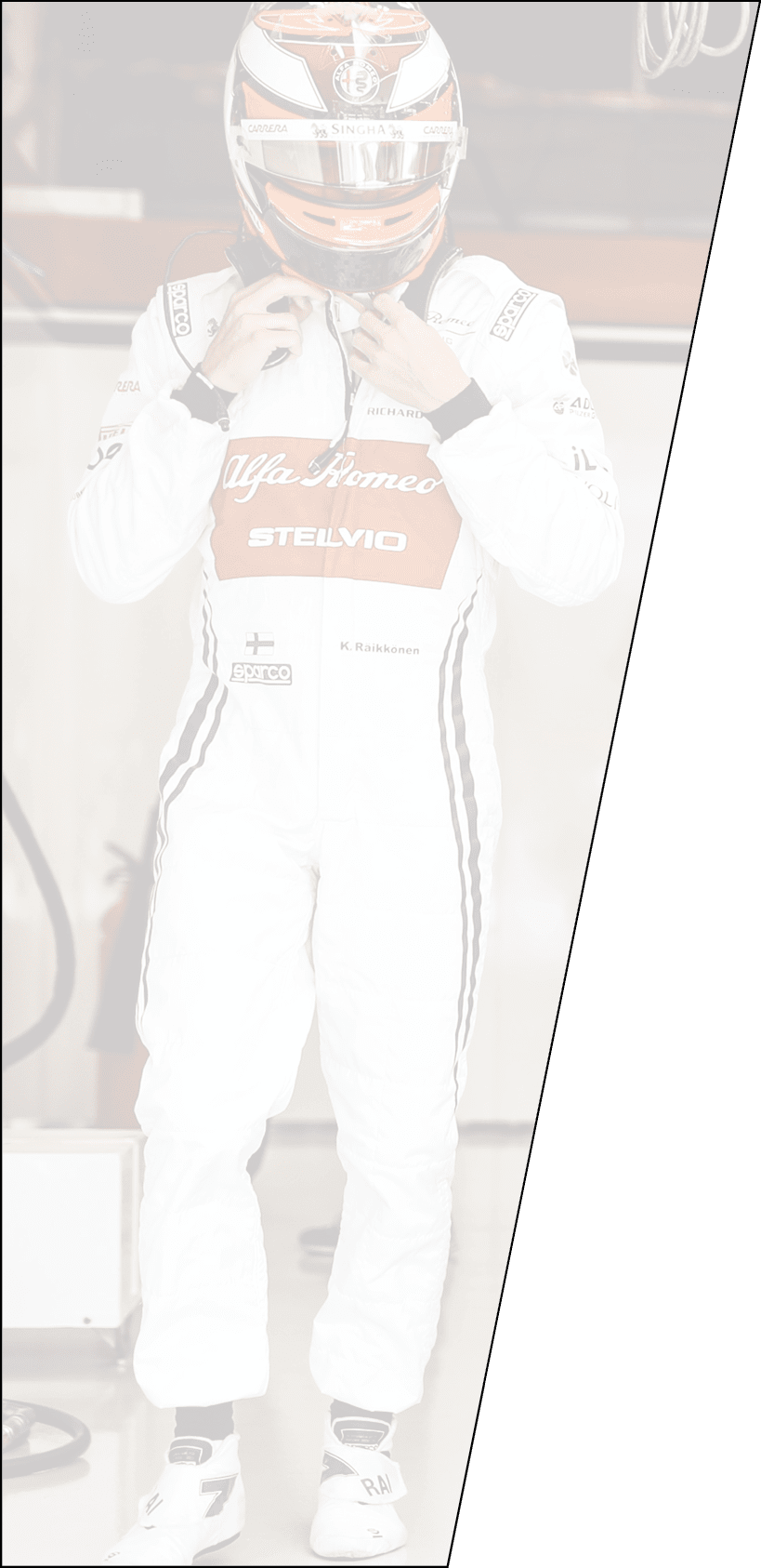 RAIKKONEN Kimi (fin), Alfa Romeo Racing C38, portrait garage, box, during the 2019 Formula One World Championship, Belgium Grand Prix from August 29 to september 1 in Spa -Francorchamps, Belgium - Photo Florent Gooden / DPPI