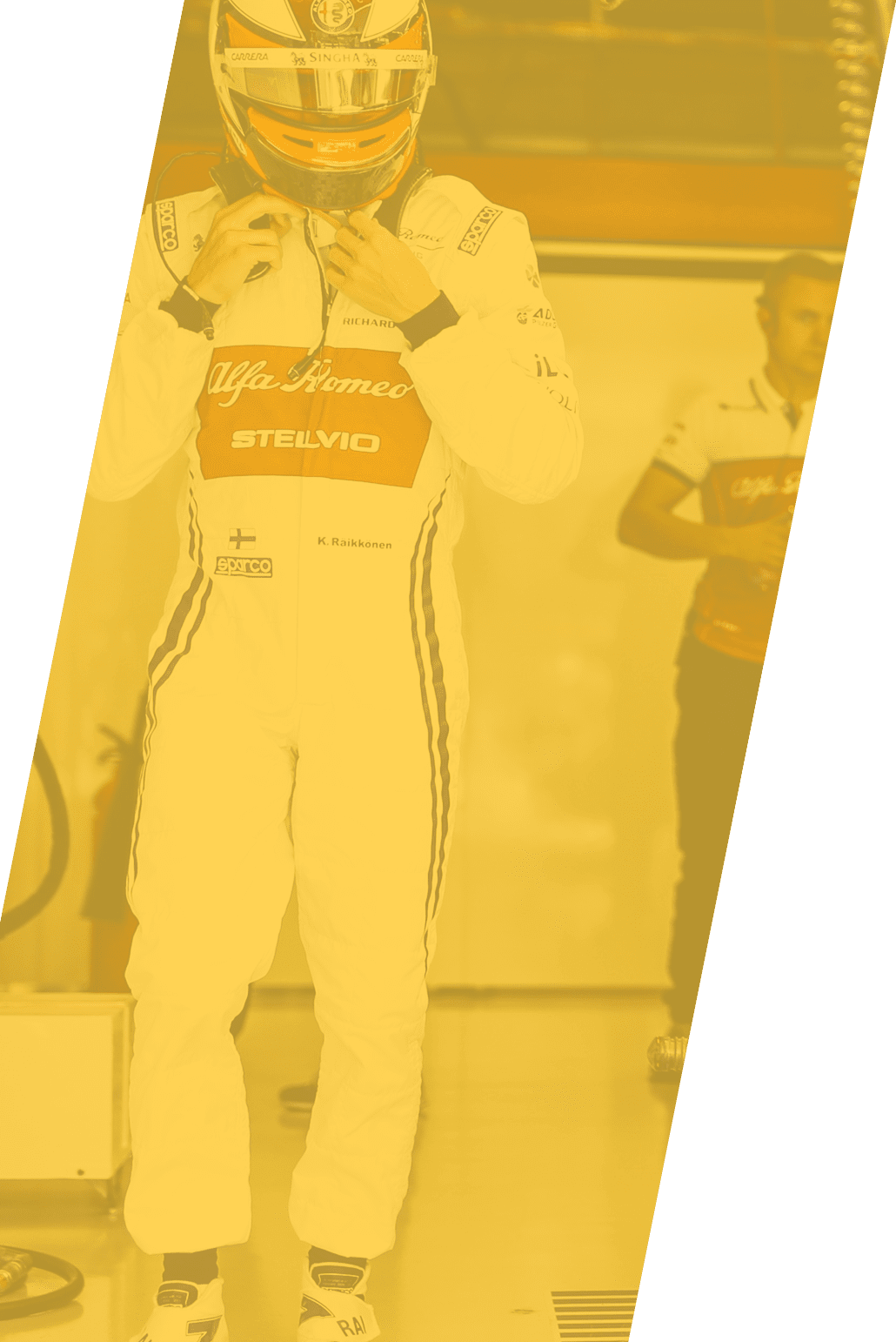 RAIKKONEN Kimi (fin), Alfa Romeo Racing C38, portrait garage, box, during the 2019 Formula One World Championship, Belgium Grand Prix from August 29 to september 1 in Spa -Francorchamps, Belgium - Photo Florent Gooden / DPPI