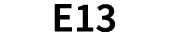 E13